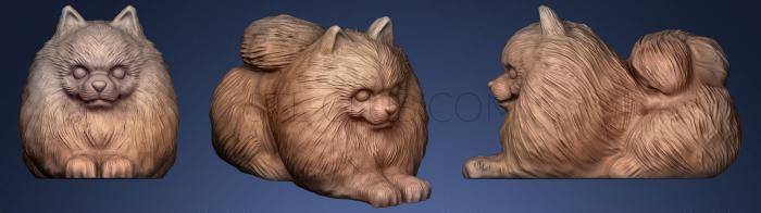 3D model Pomeranian (STL)